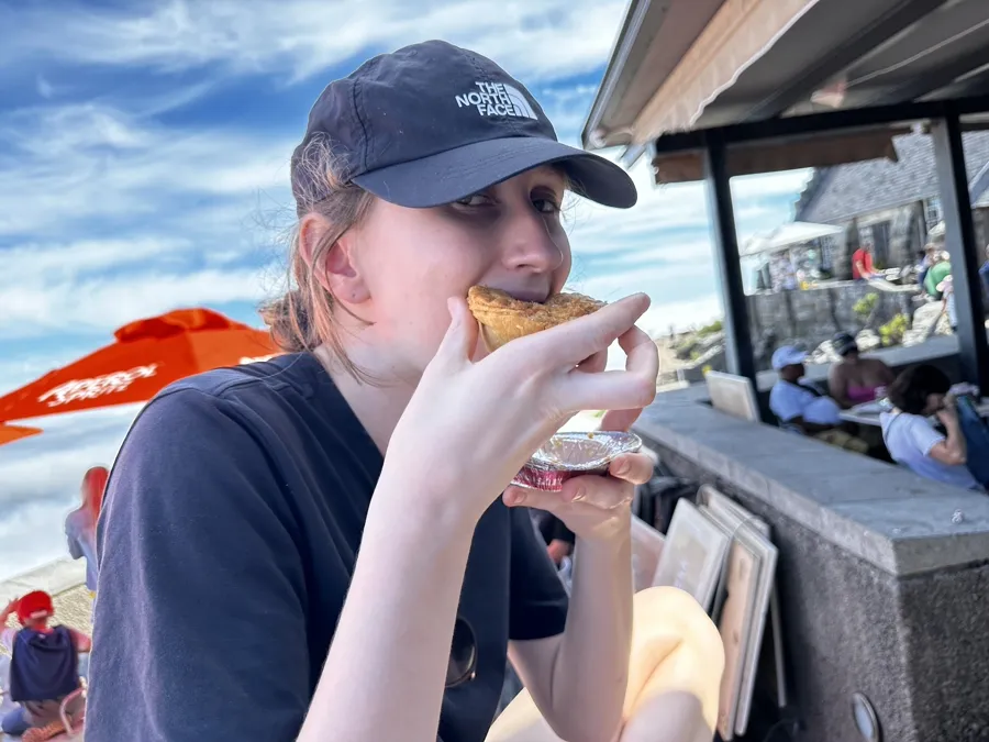 Marie Eating 1