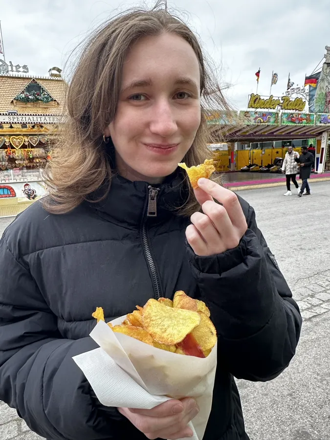 Marie Eating 3