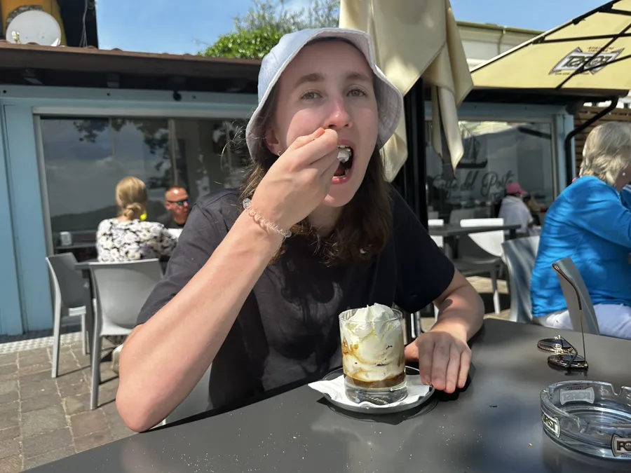 Marie Eating 4
